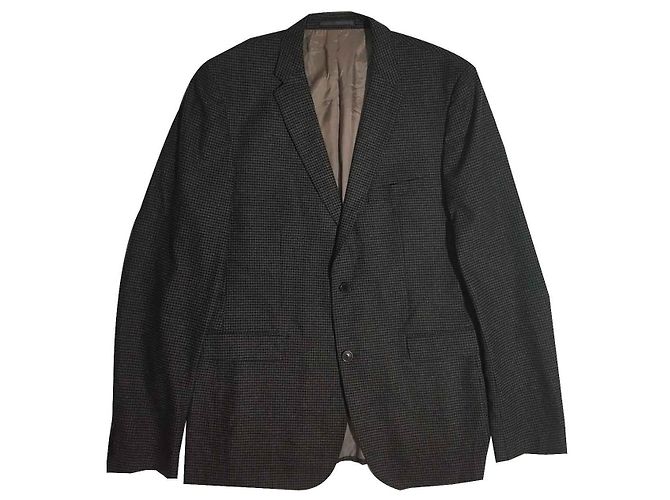 Blazer Burberry London Samford Slim Fit Gris