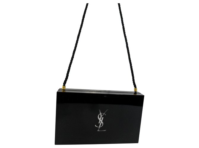 Yves Saint Laurent Yves St Laurent Tasche Handtaschen Andere Synthetisch Schwarz Ref 1403 Joli Closet
