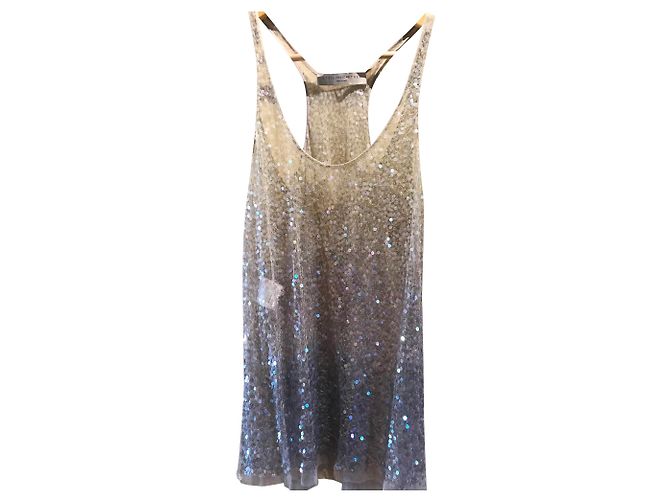 Stella Mc Cartney Stella McCartney Canotta con paillettes