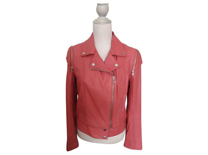 Bel Air Jackets Pink Leather  ref.120777