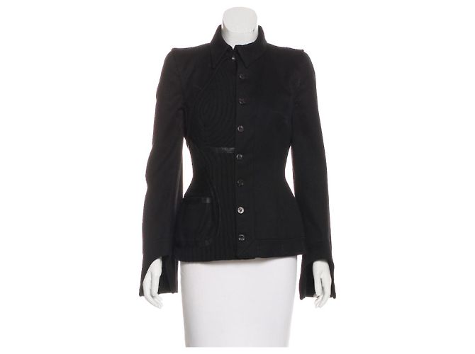 Alexander Mcqueen Jacke !! Atemberaubend einzigartig Schwarz