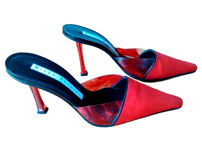 DIEGO DOLCINI Talons Décolleté Chaud Rouge