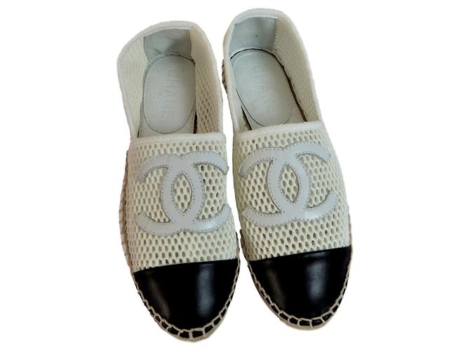 Chanel Espadrilles White