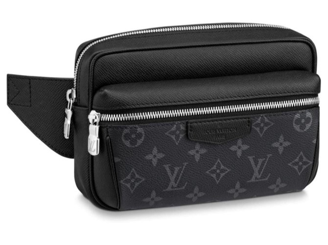 Louis Vuitton bumbag Black Leather  ref.121019