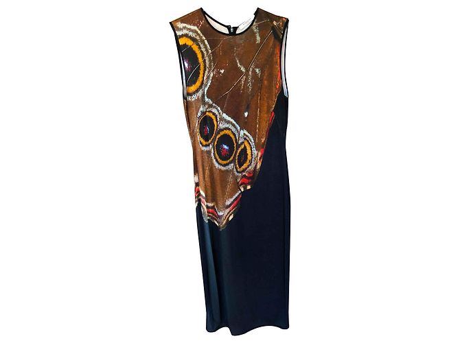 Givenchy Kleid Schwarz Rayon 