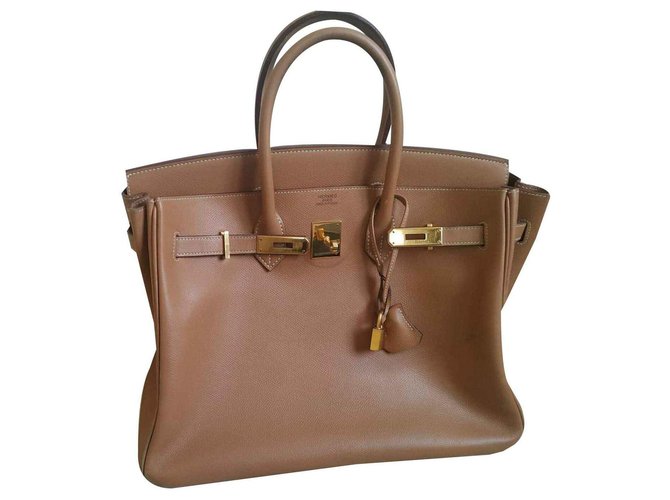 Hermès Birkin 35 Cuir Caramel  ref.121137