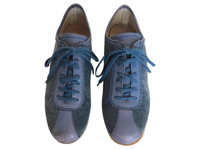 sneakers basket in jeans Elizabeth Stuart 38 Blu