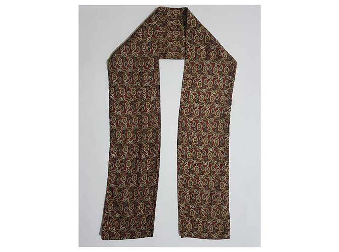 Autre Marque Silk scarf multi color 140 cm Multiple colors