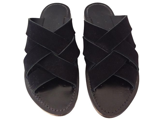 K Jacques mules Tortello model Black