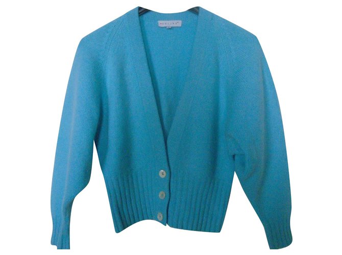 Céline Knitwear Turquoise Cashmere  ref.121294