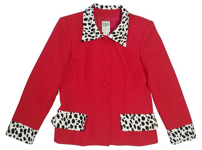 Autre Marque Blazer rosso Match A.C. Paris Multicolore