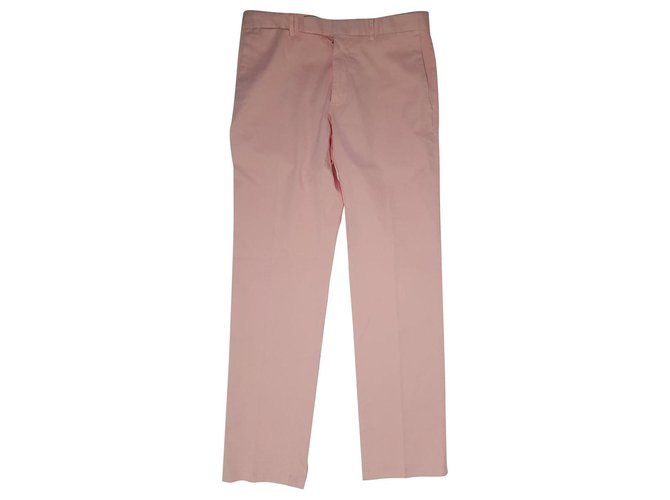 Polo Ralph Lauren Pants Pink Cotton Elastane  ref.121682