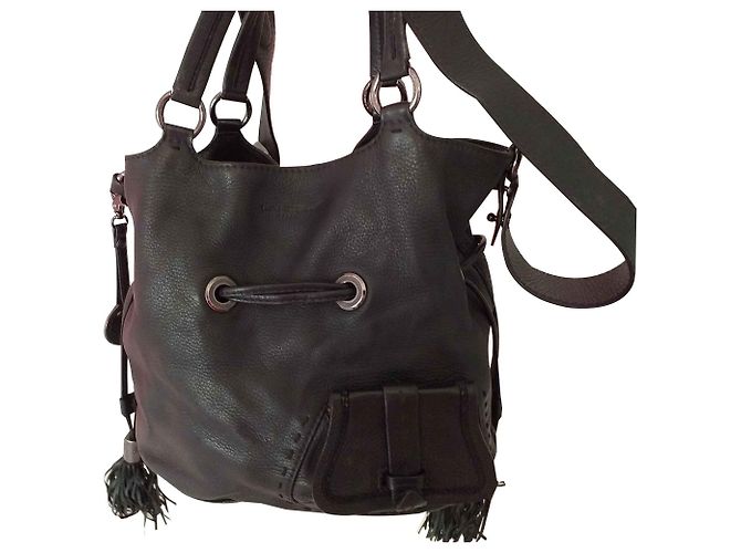Lancel Premier Flirt Bolso negro de charol