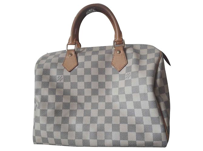 Louis Vuitton Speedy 30 Blanco