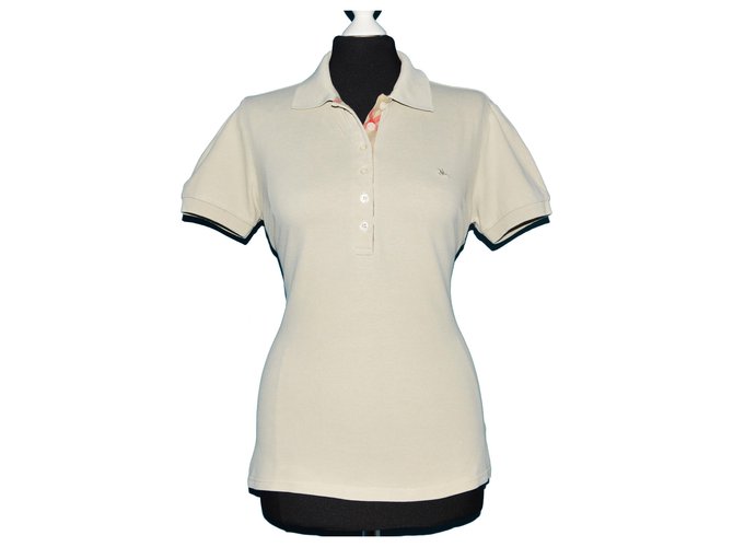 Burberry Tops Braun Baumwolle  ref.121939