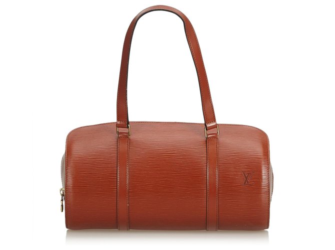 Louis Vuitton Brown Epi Soufflot Leather  ref.122023