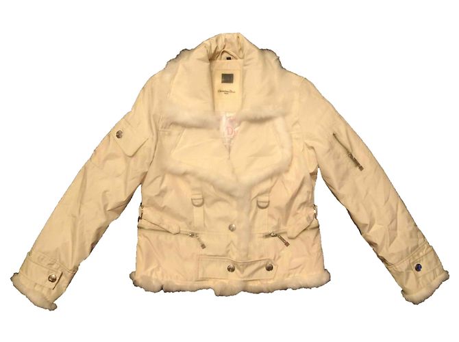 Chaqueta de piel de conejo Christian Dior
