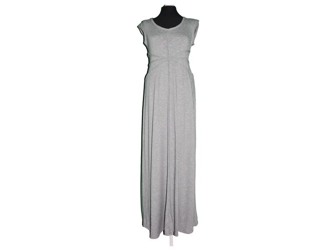 Max Mara Dresses Grey Polyester Elastane Rayon  ref.122185