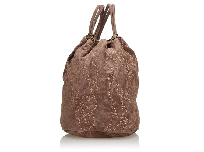 prada embroidered bag