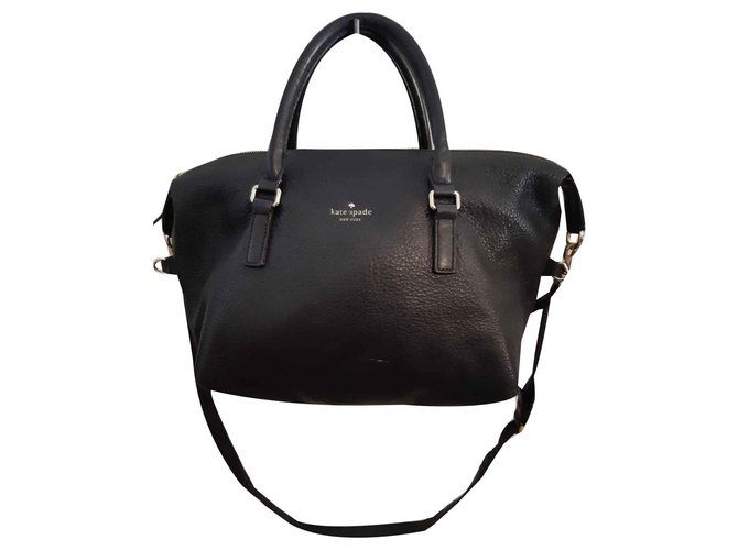 Kate Spade Handbags Black Leather  ref.122467
