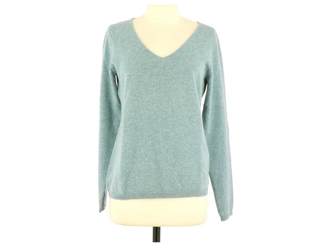 Berenice Sweater Light blue Cashmere  ref.122550