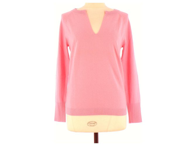 Berenice Pullover Pink Wolle  ref.122551