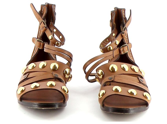 Vanessa Bruno sandals Brown Leather  ref.122575