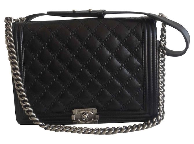 Chanel Boy big model Black