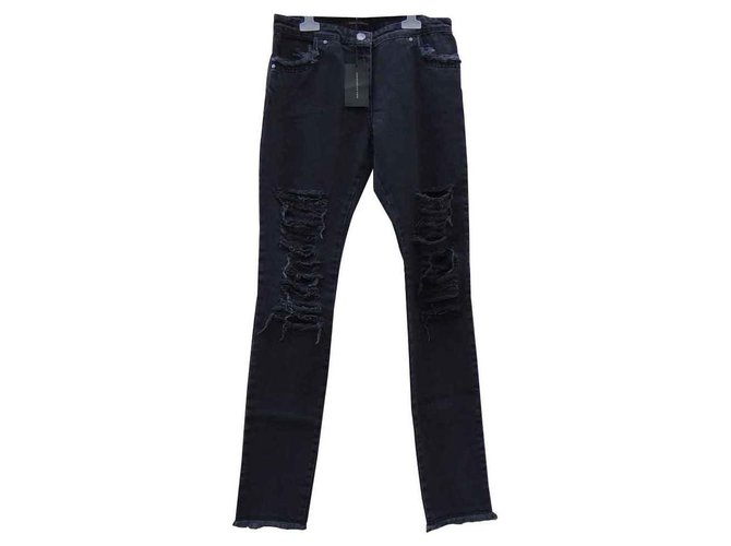 Christopher Kane Jeans Grey Cotton  ref.122829