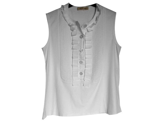 See by Chloé Vedere da Chlóe ruffle top Bianco