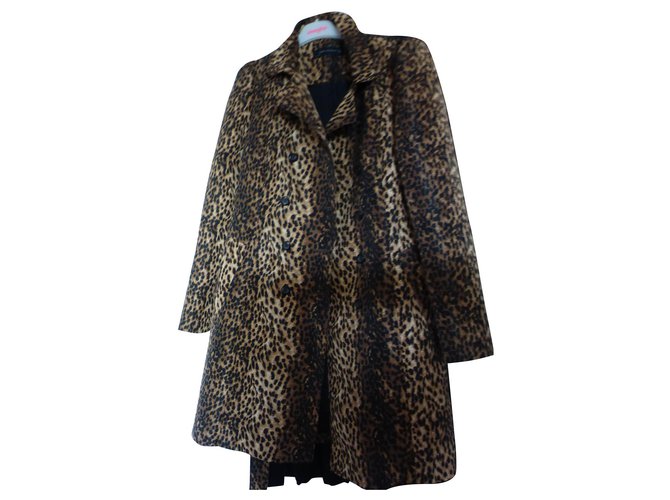 Zara Jackets Leopard print Viscose  ref.123034