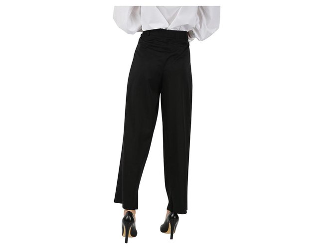 Saint Laurent trousers new Black Wool  ref.123152