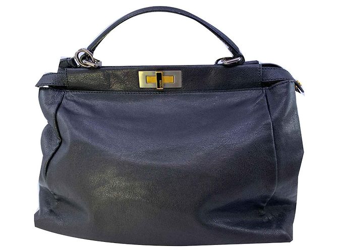 Fendi Peekaboo grand modèle Noir