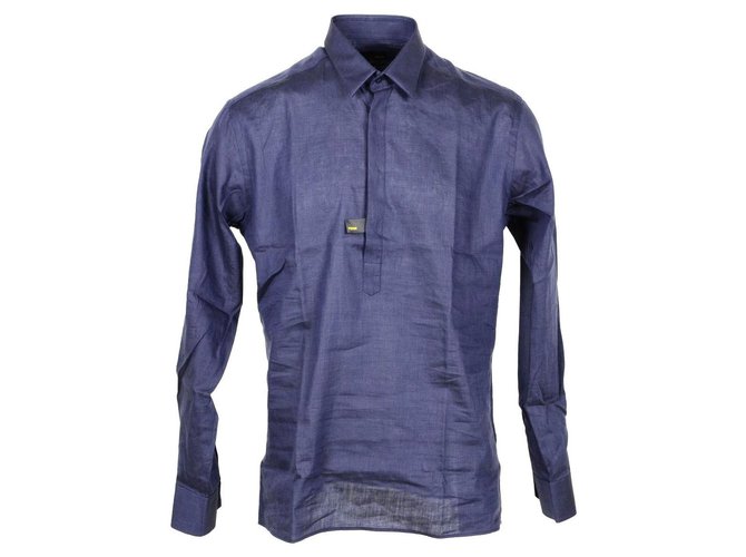 Fendi Shirt neu Blau  ref.123205