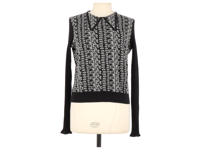 Sonia By Sonia Rykiel Sweater Black Cotton  ref.123239