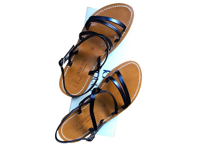 K Jacques HERAKLES Blu scuro Pelle