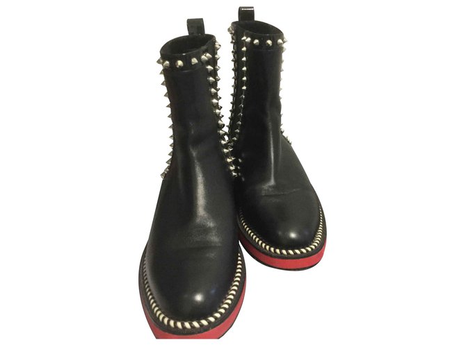 ankle boots christian louboutin