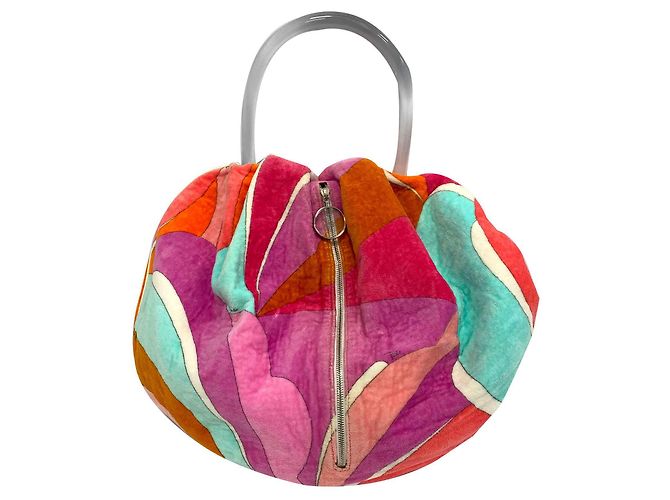 Emilio Pucci Bolsa de playa Rétrp