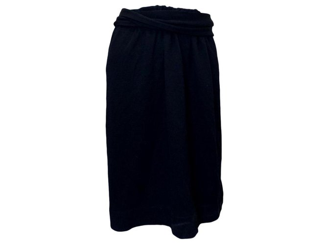 KENZO skirt Black Wool  ref.123721