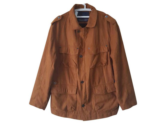 Paul Smith Blazers Jackets Brown Polyester  ref.123777