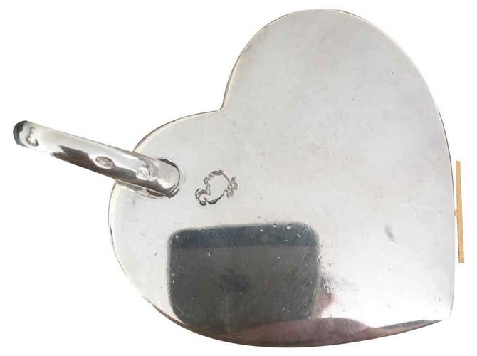Dodo Pomellato Pomellato silver heart pendant Silvery  ref.124275