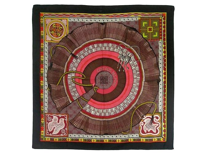 Hermès Chal de cachemira 140 X 140 cm Multicolor