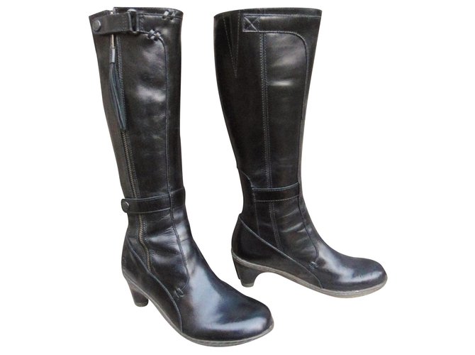 Dr. Martens Dr boots. Martens model Jenna Black Leather ref.124541 ...