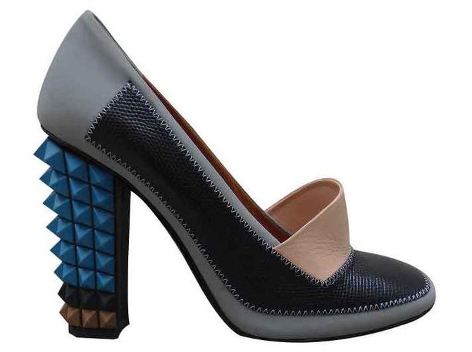 Fendi Heels Multiple colors Leather  ref.124560