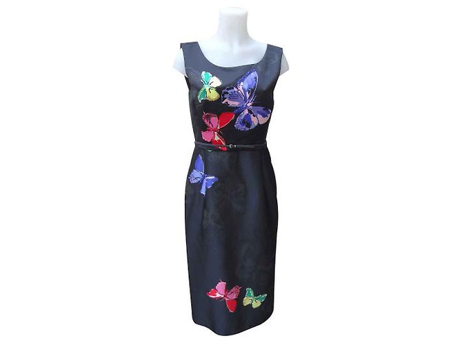 Abito Marc Jacobs con farfalle e paillettes Multicolore