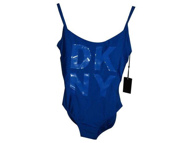 DKNY Bathing suit Blue Elastane Nylon  ref.124614