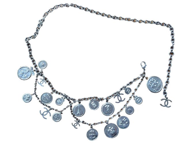 Chanel necklace collector belt Golden Metal  ref.124736