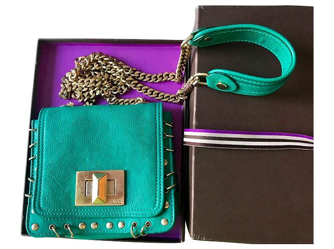 Emilio Pucci Pouchette Golden Green