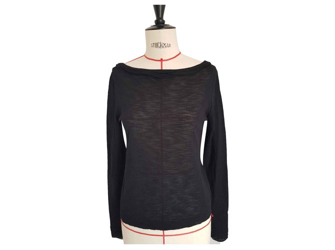Chanel sweater Black  ref.124926