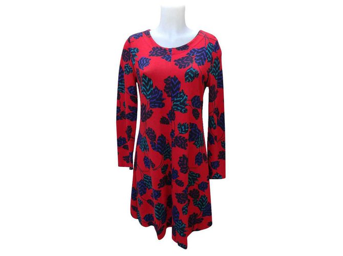 Marc by Marc Jacobs Dresses Red Multiple colors Rayon  ref.124935